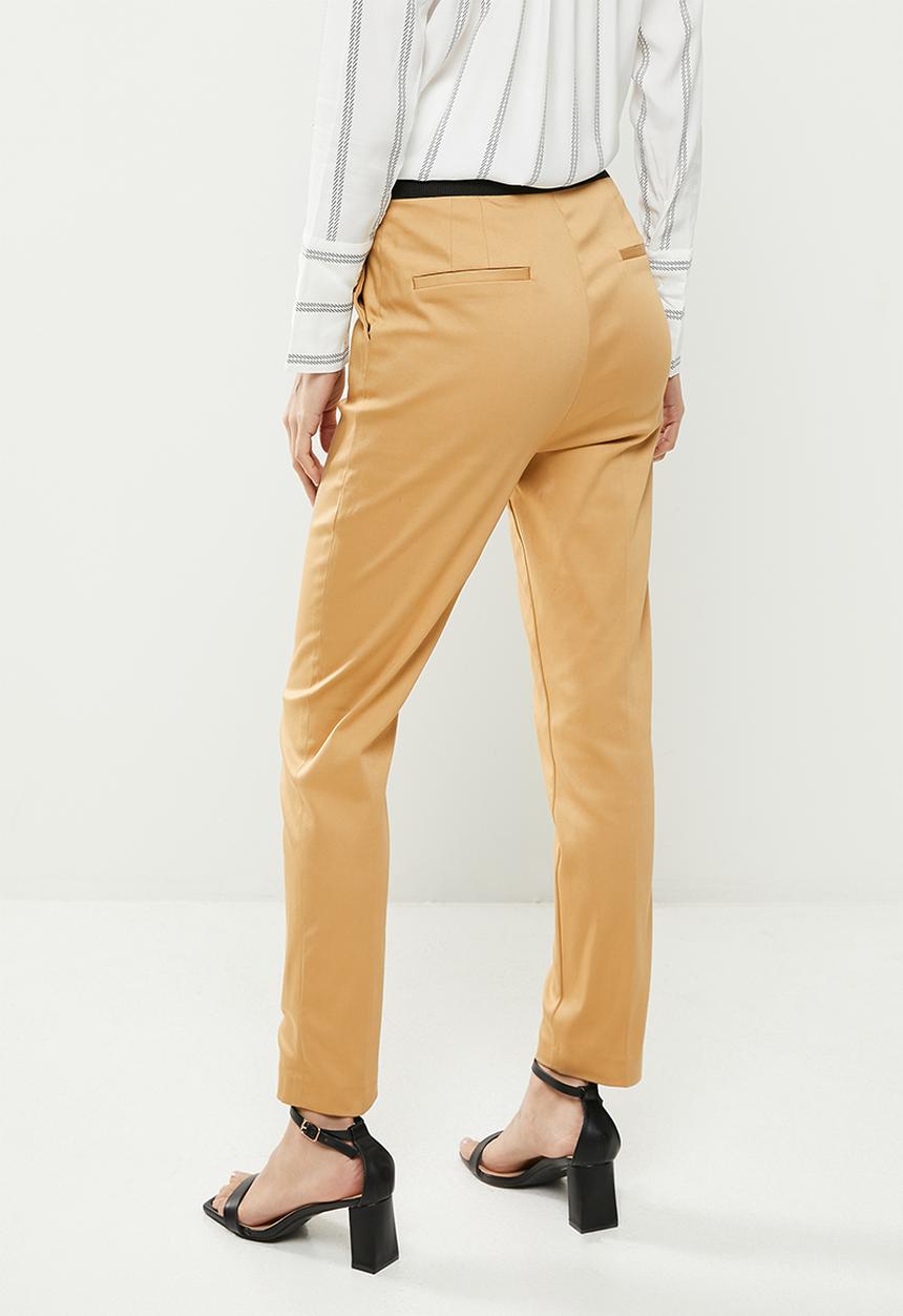 Koton - Medium rise trousers - camel