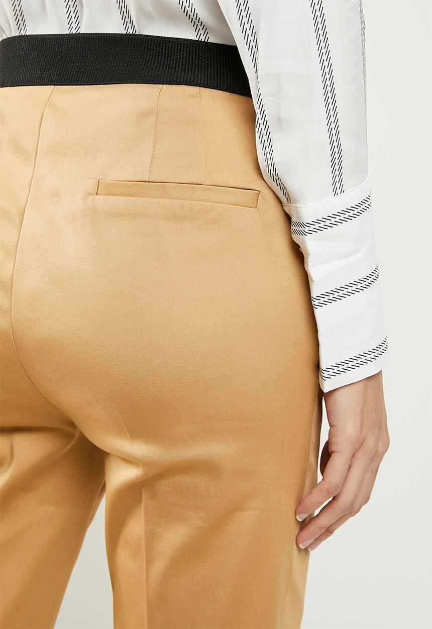 Koton - Medium rise trousers - camel