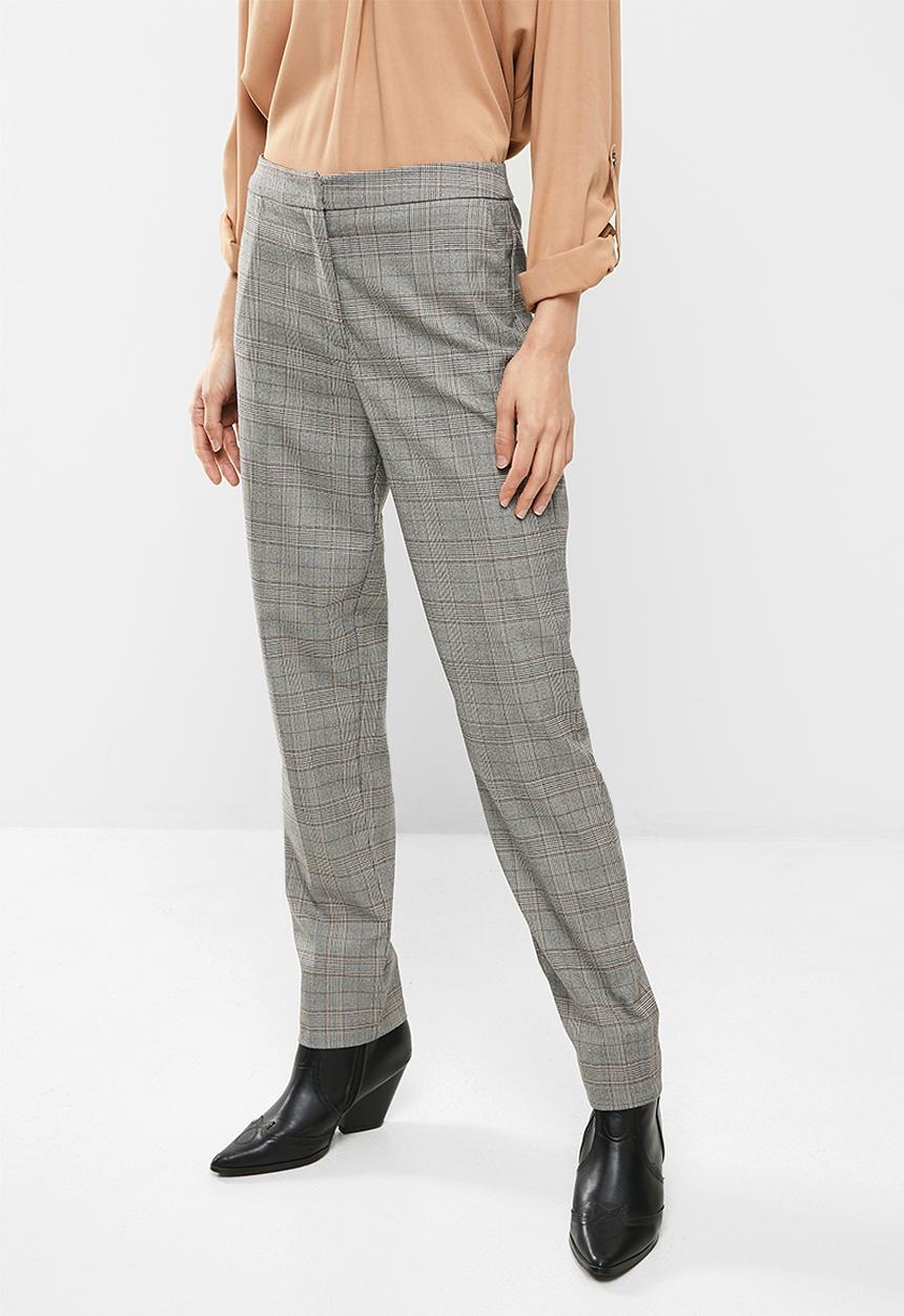 Koton - Medium rise slim fit pocket detailed trousers - brown 
