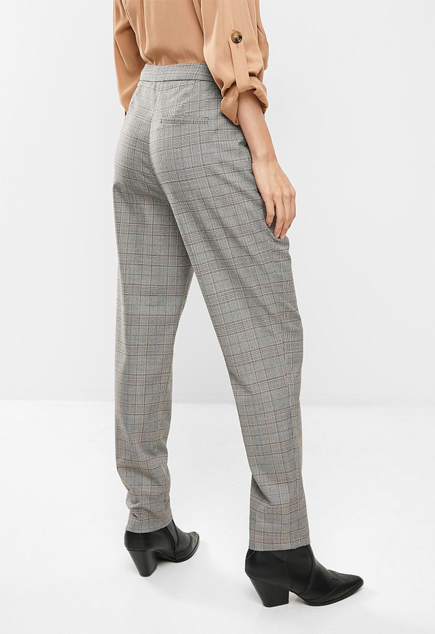 Koton - Medium rise slim fit pocket detailed trousers - brown 