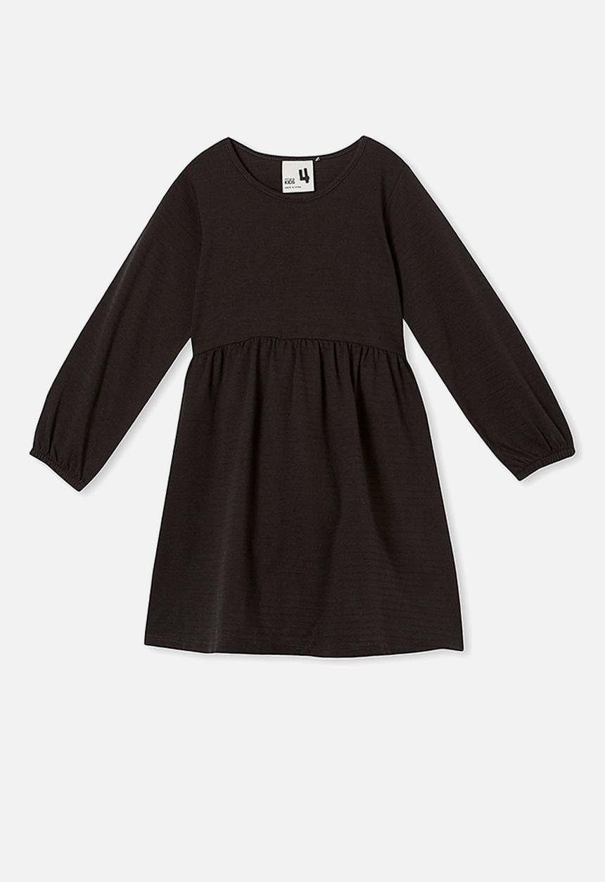 Cotton On - Payton long sleeve dress - phantom