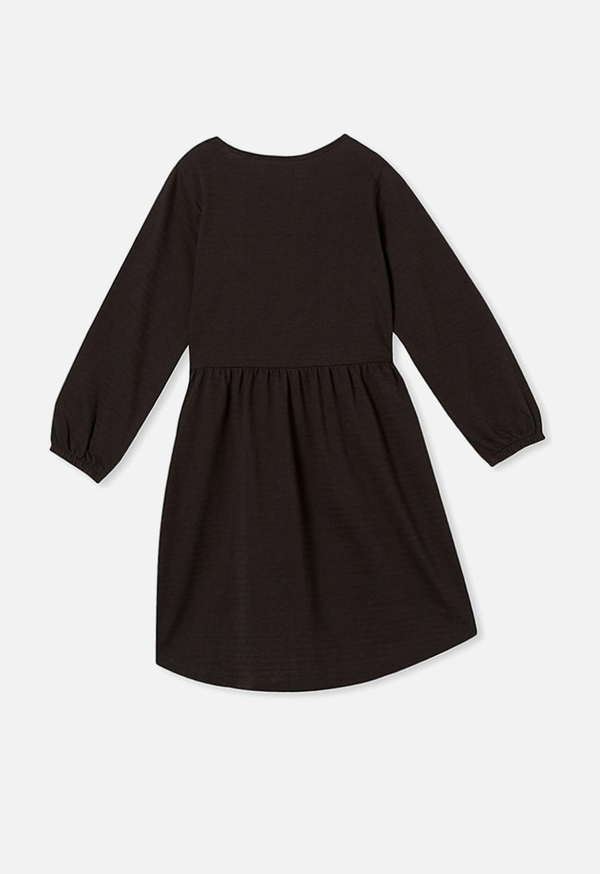 Cotton On - Payton long sleeve dress - phantom