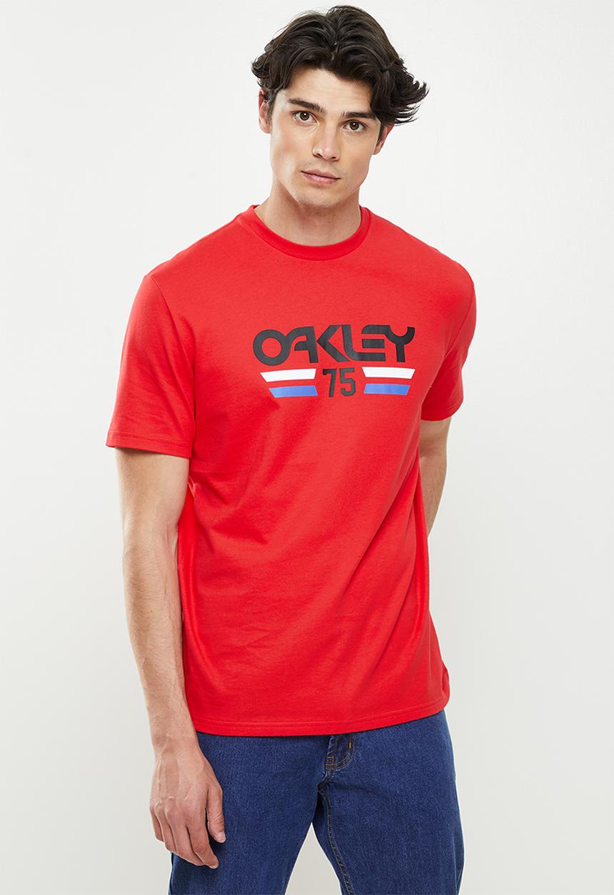 Oakley - Vista 1975 tee - red line