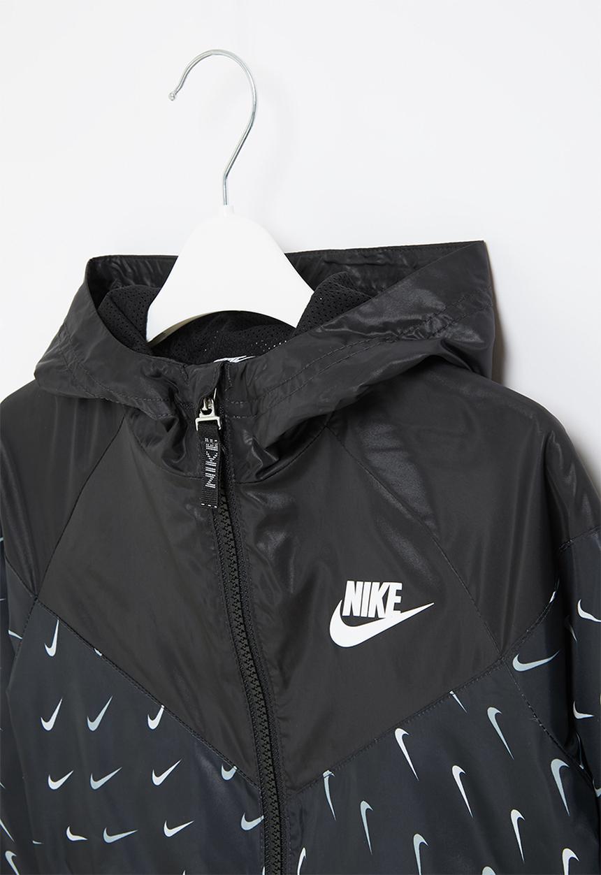Nike - Nike essentials logo windbreaker - black