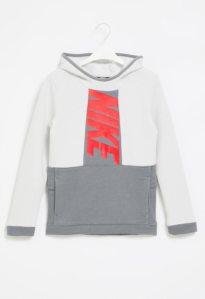 Nike - Nike logo amplify hoodie - photon dust
