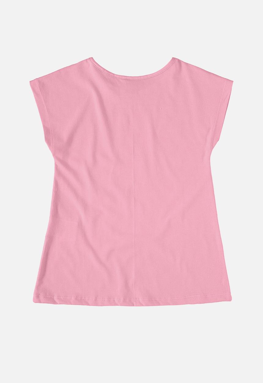Bee Loop - Blouse and bermuda set - pink & navy