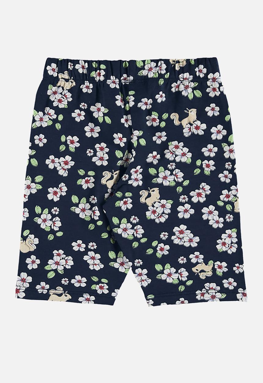 Bee Loop - Blouse and bermuda set - pink & navy