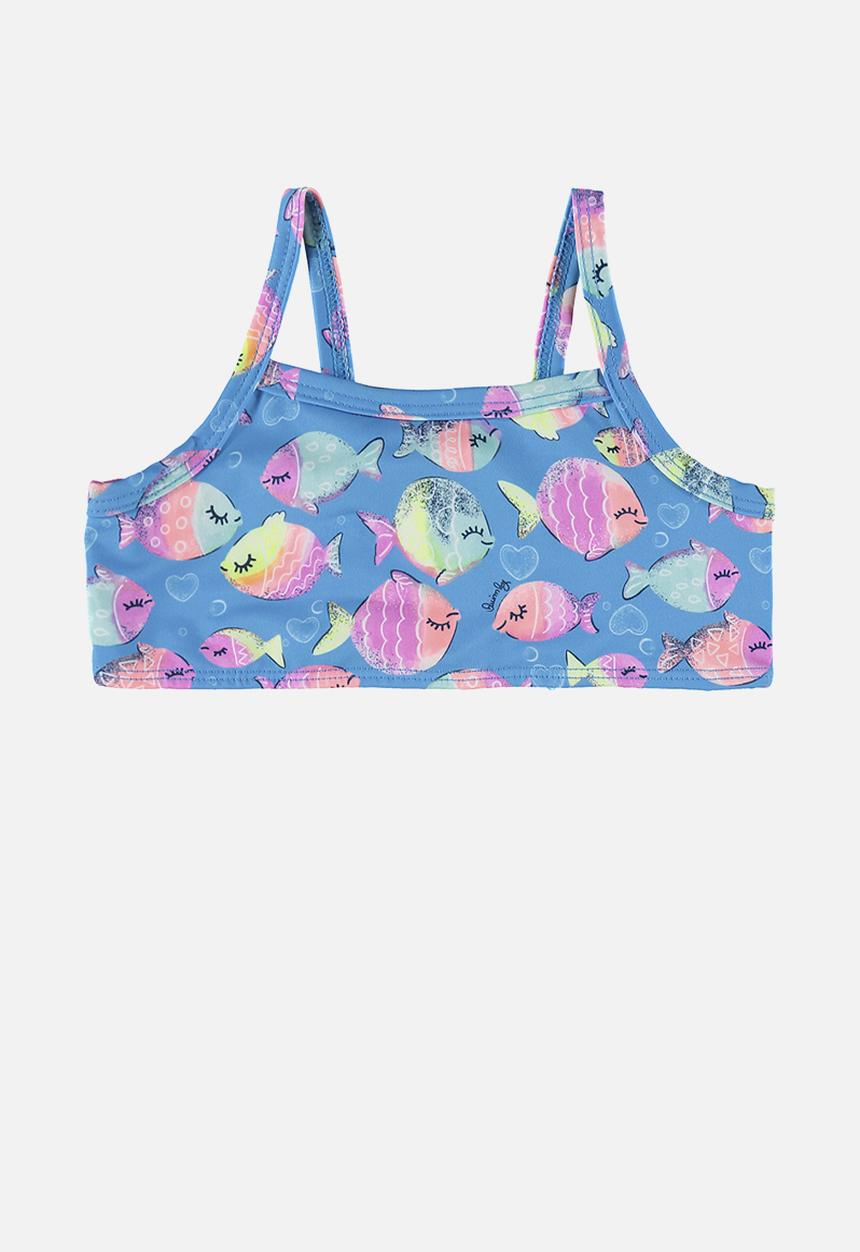 Quimby - Sun protection bikini - blue