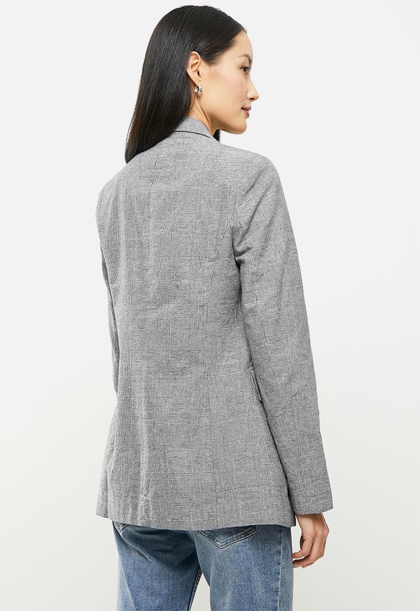 Koton - Jacket - navy plaid