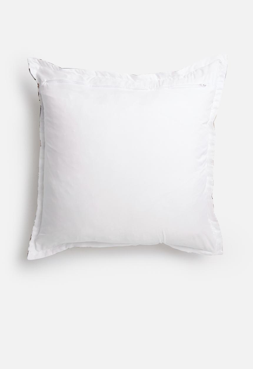 Grey Gardens - Muted fern cushion cover - multi