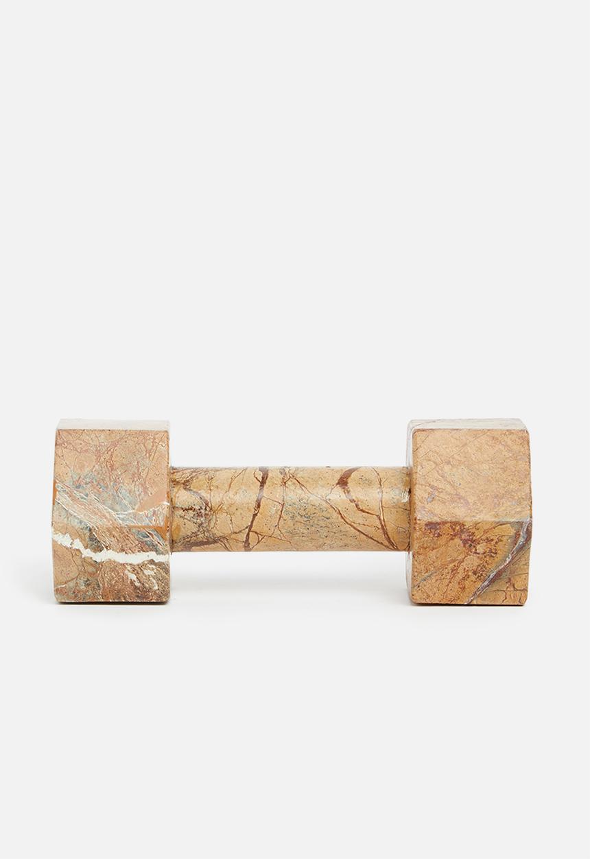 Sixth Floor - Marble dumbbell - brown