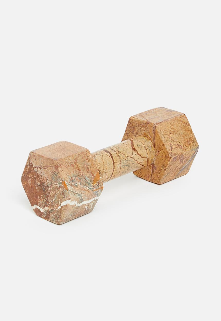 Sixth Floor - Marble dumbbell - brown