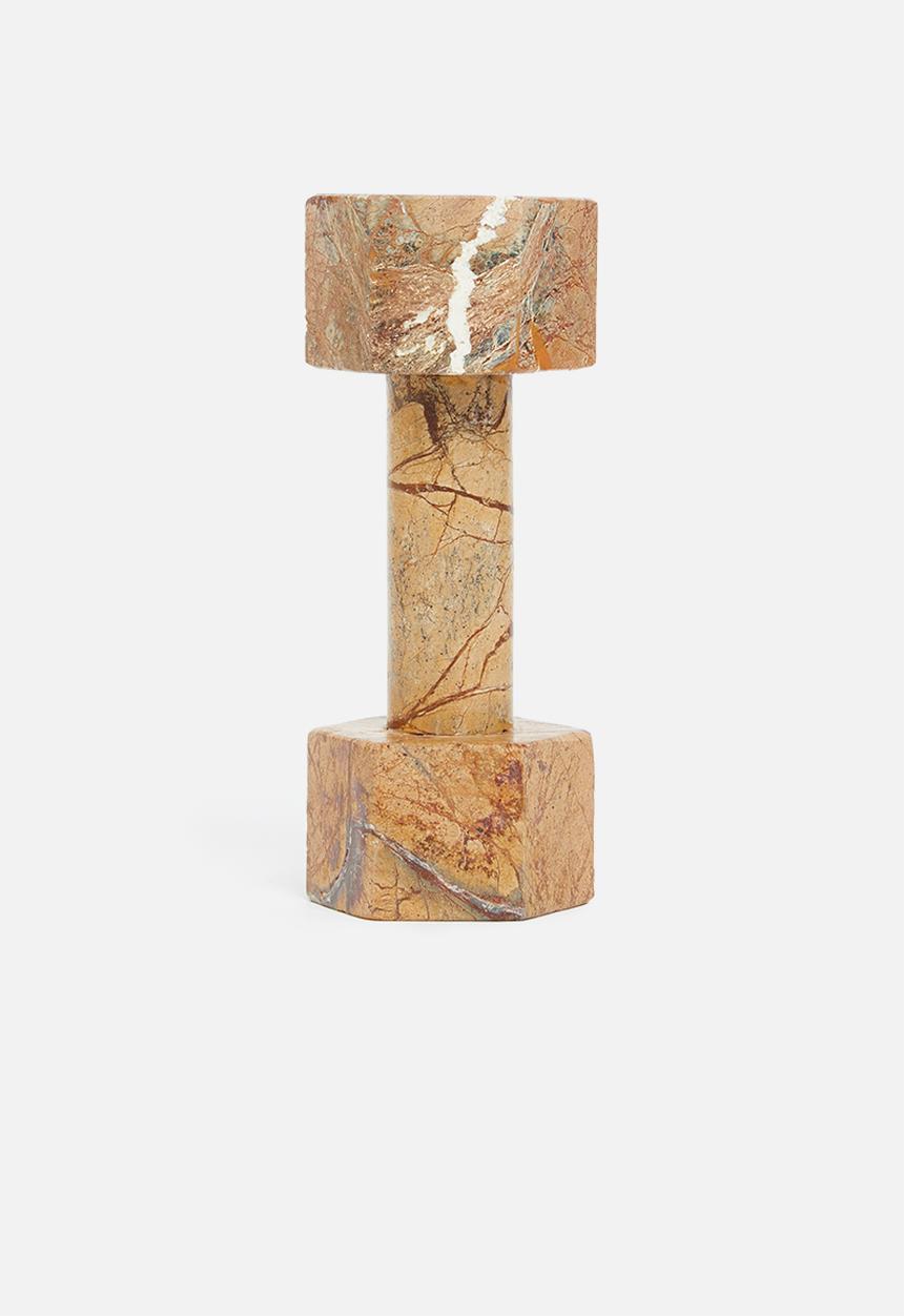 Sixth Floor - Marble dumbbell - brown