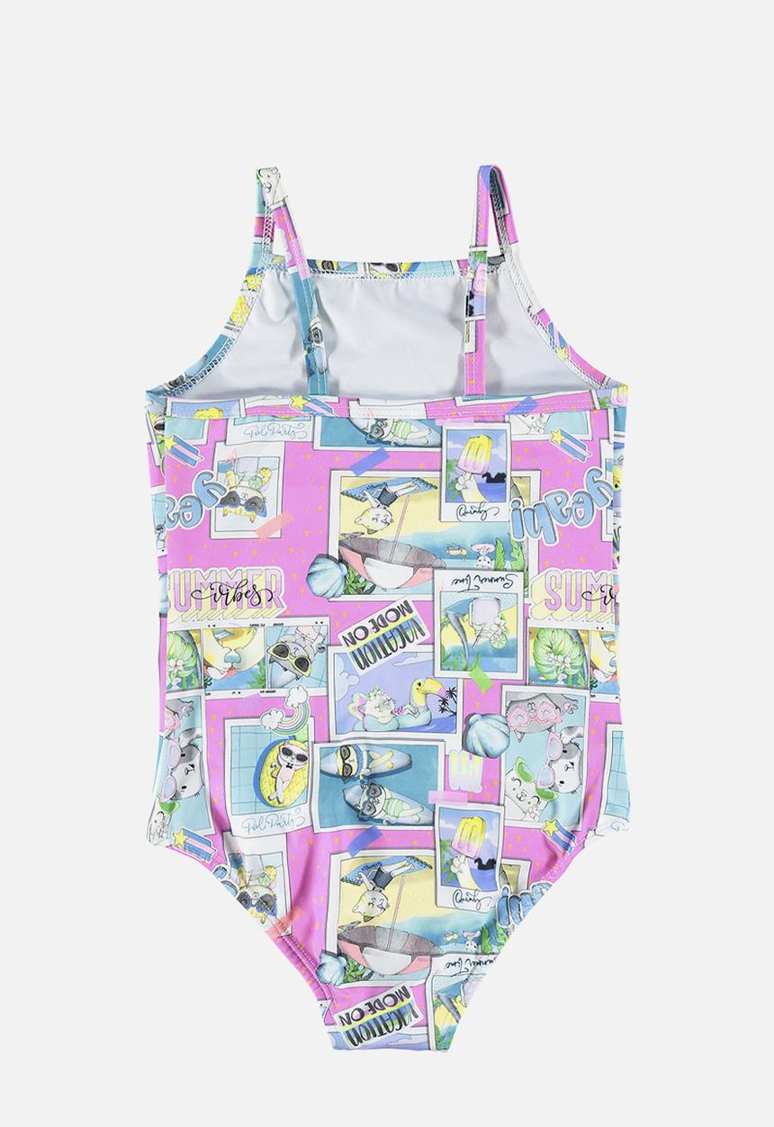 Quimby - Sun protection swimsuit - pink