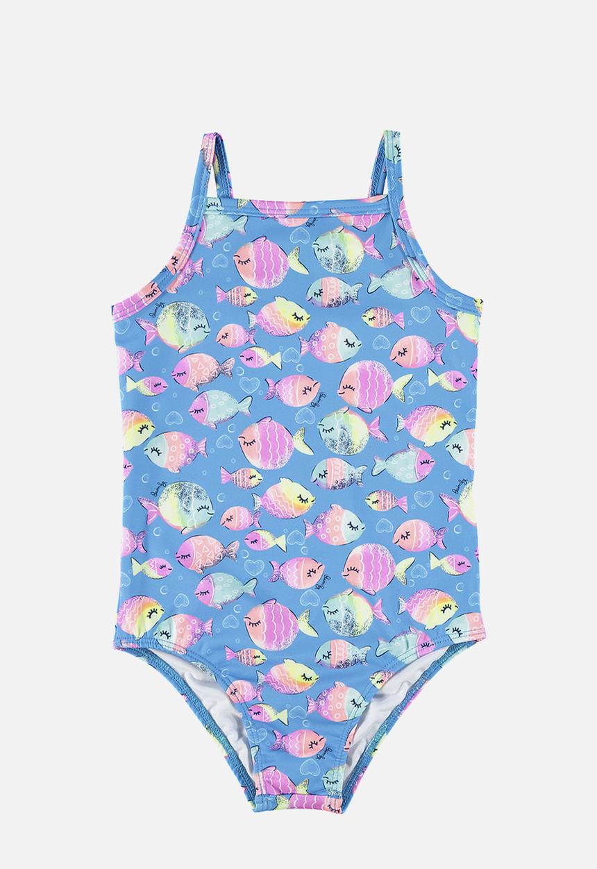 Quimby - Sun protection swimsuit - blue
