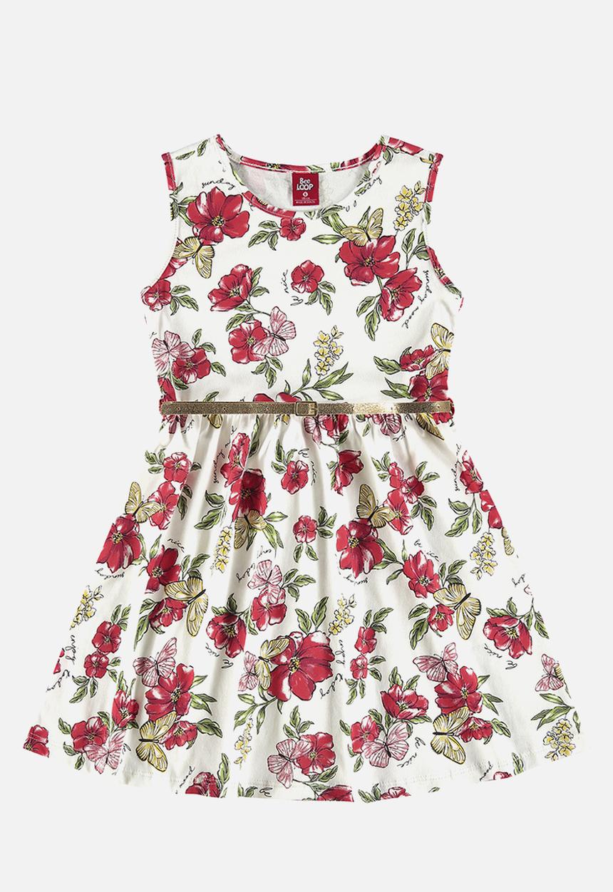 Bee Loop - Jersey dress - off white