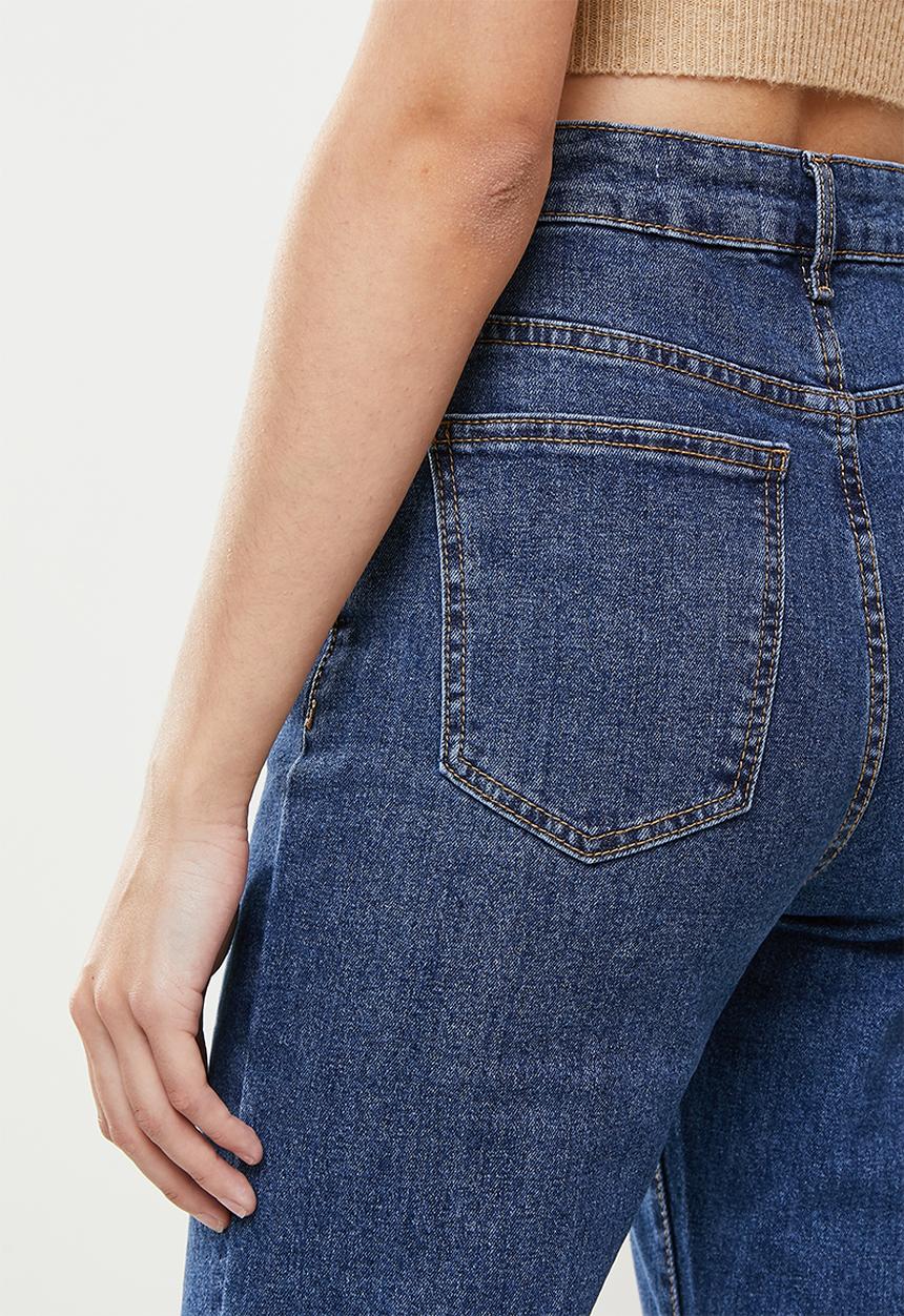 Cotton On - Stretch mom jean - blue