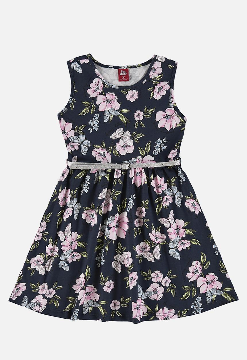 Bee Loop - Jersey dress - dark blue