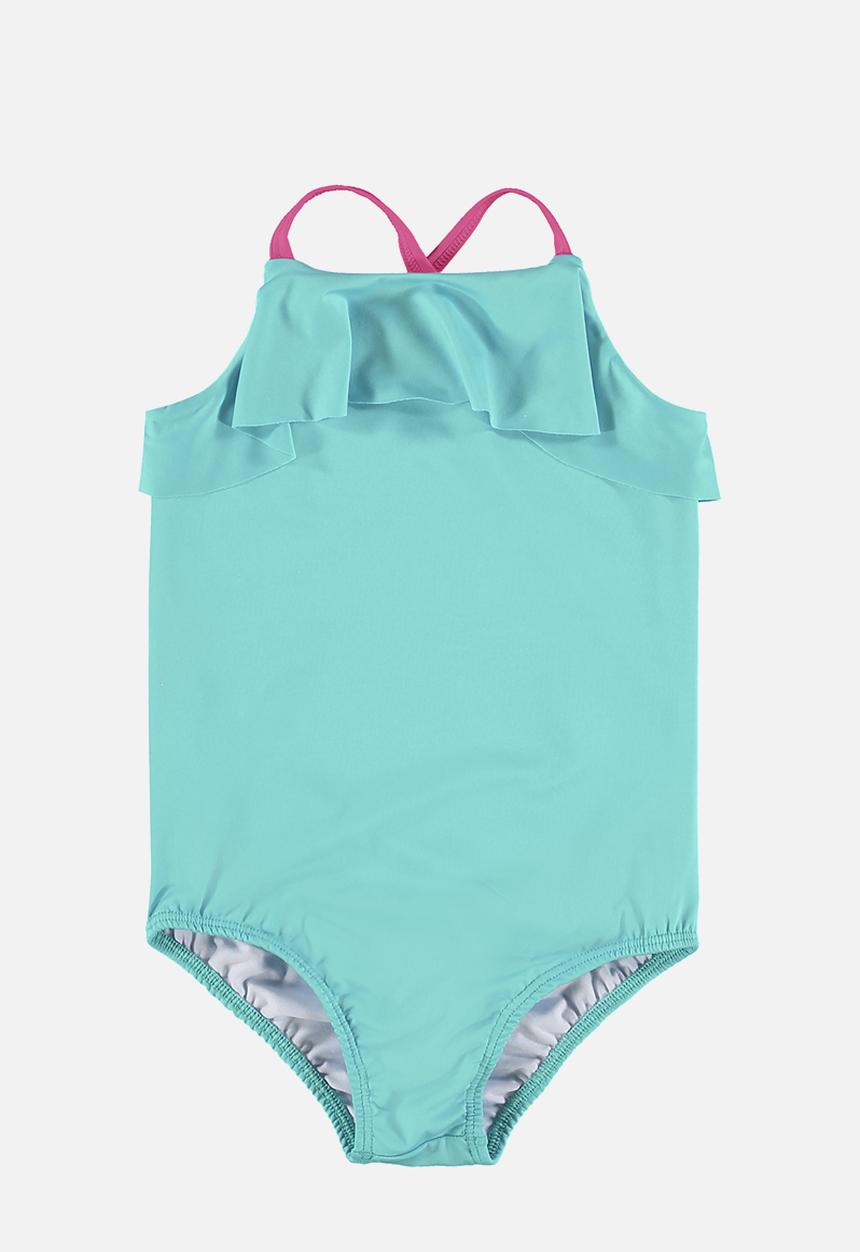 Quimby - Sun protection swimsuit - cyan