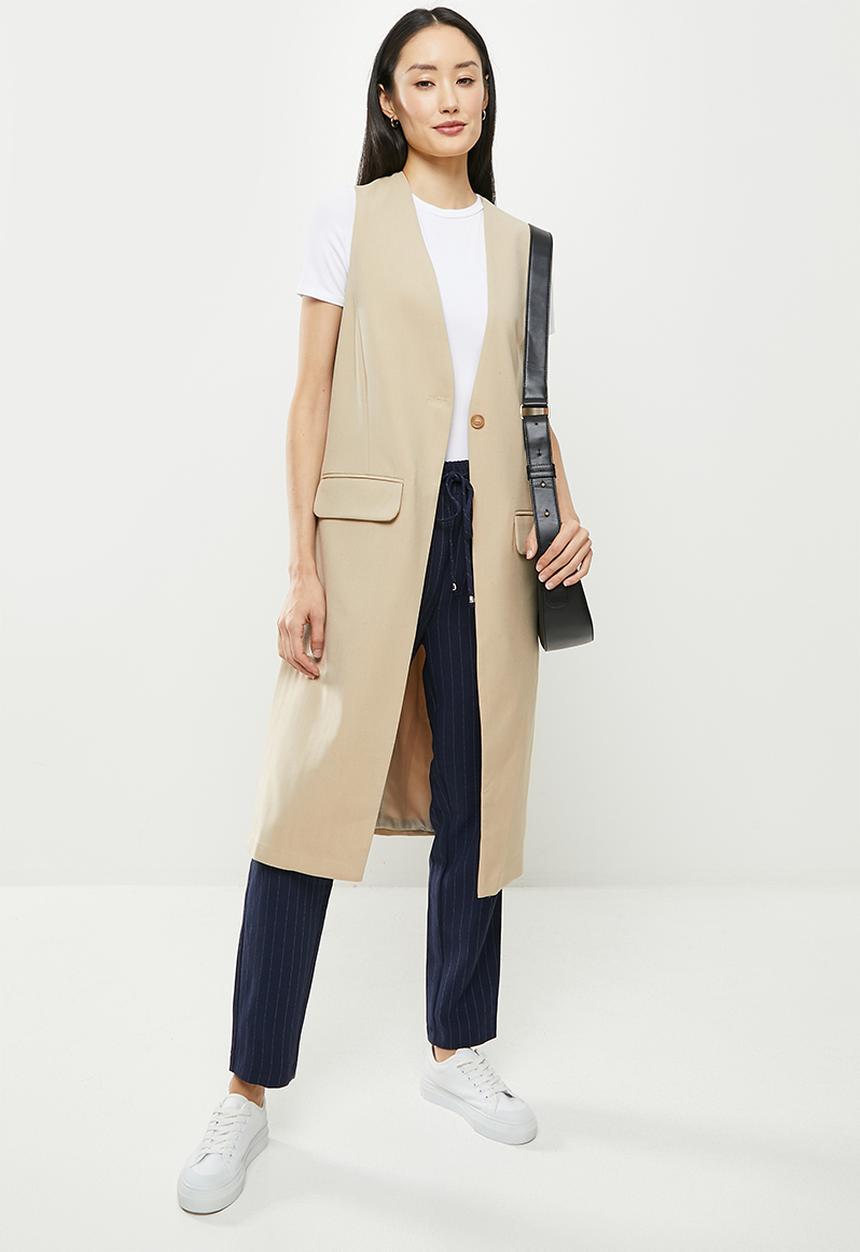 Koton - Pocket detailed vest - stone