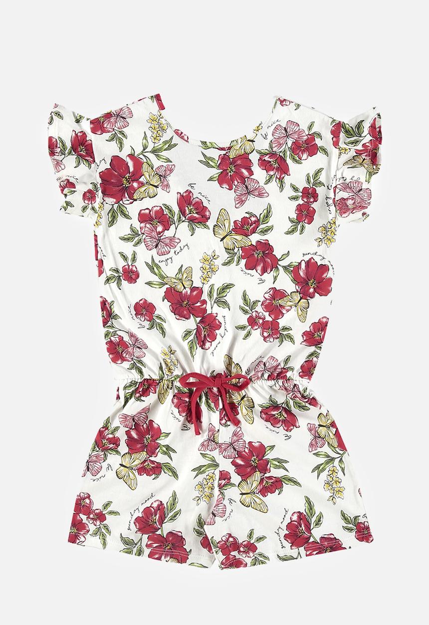 Bee Loop - Jersey romper - off white