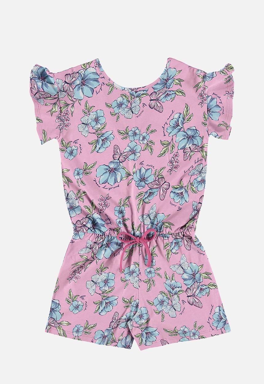 Bee Loop - Jersey romper - pink