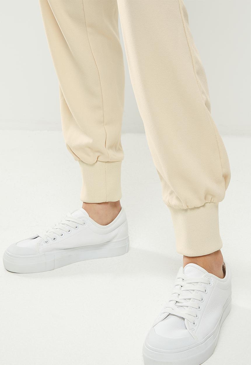 Koton - Pocketed trousers - ecru