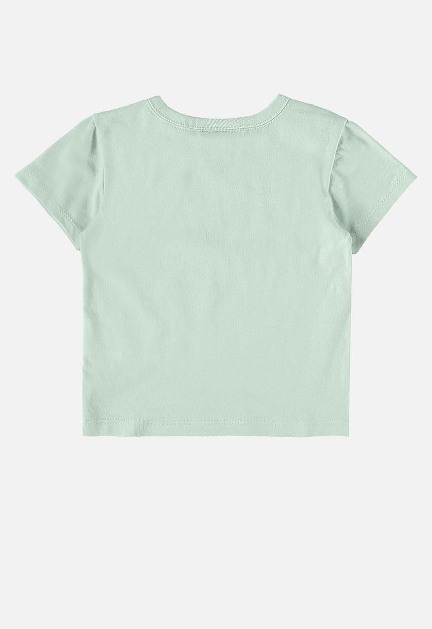 Quimby - Jersey tee and sweat bermuda - light green