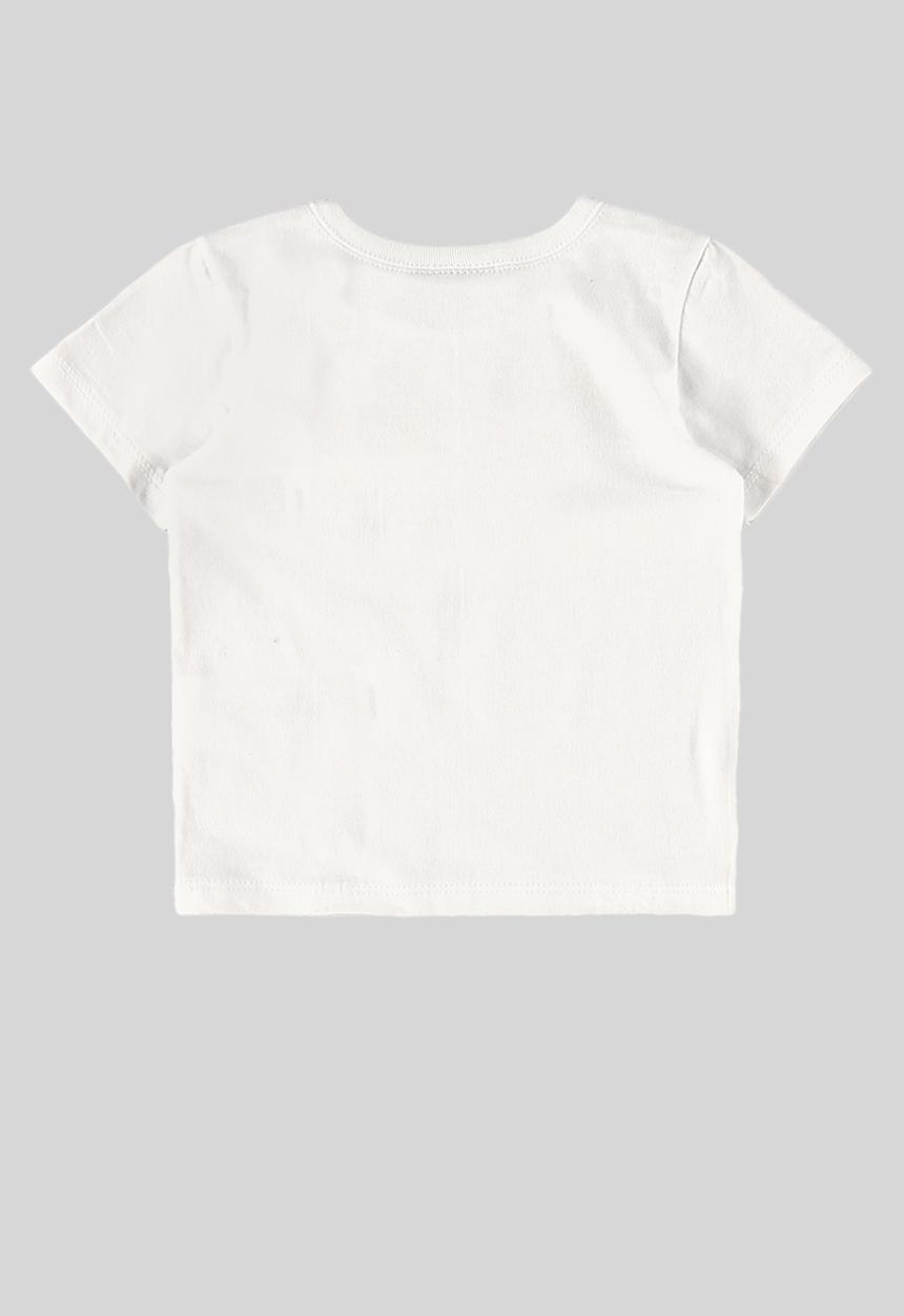 Quimby - Jersey tee and sweat bermuda - white