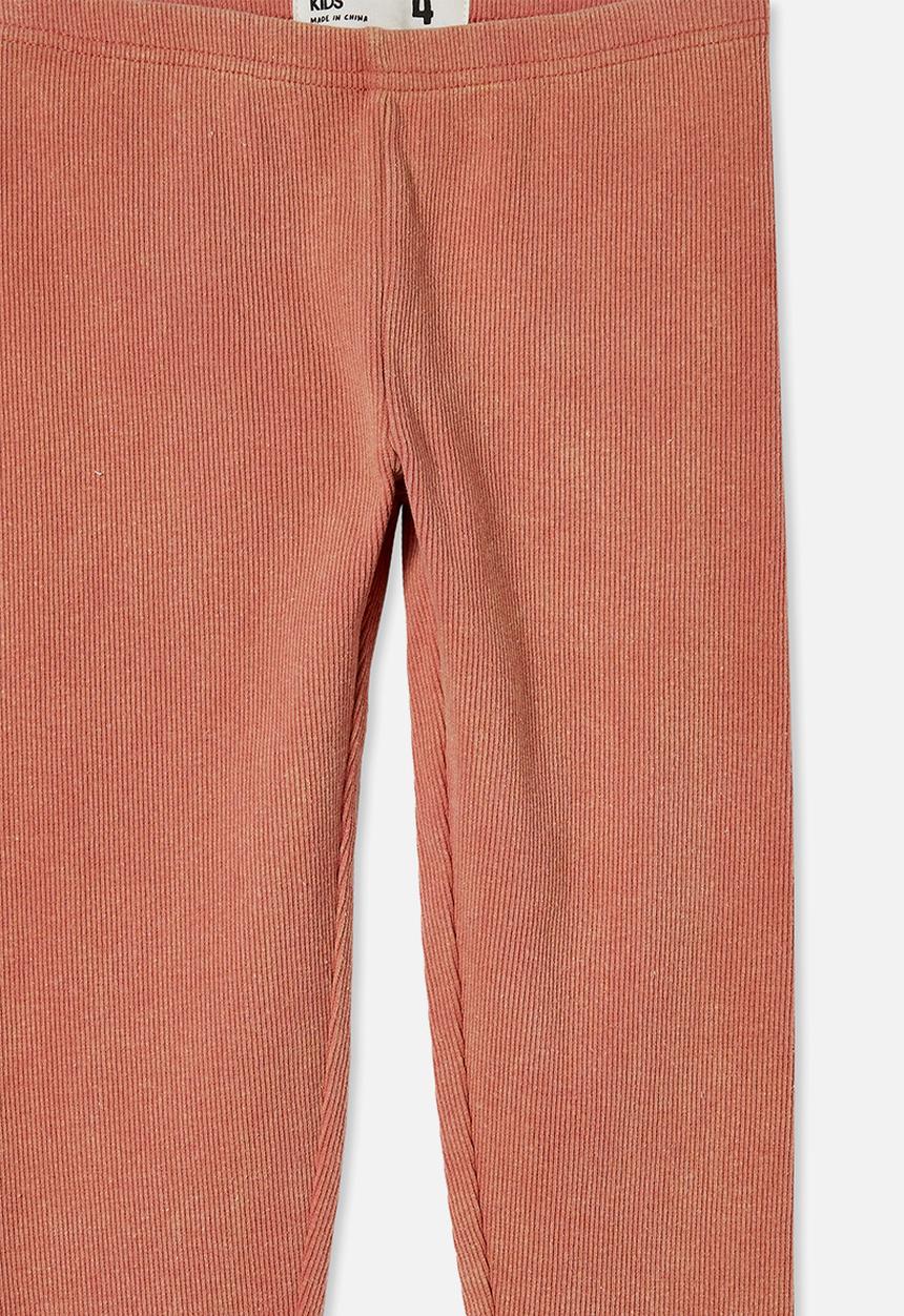 Cotton On - Huggie tights - chutney/washed rib