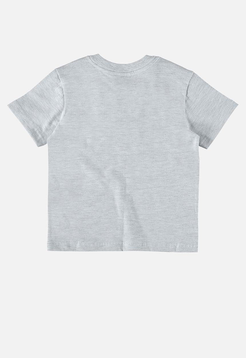 Quimby - T-shirt and microfiber bermuda - grey