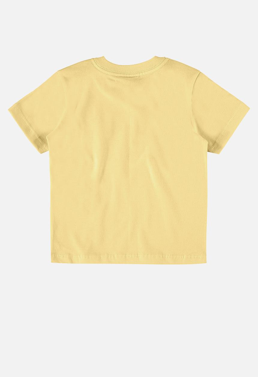 Quimby - T-shirt and microfiber bermuda - yellow