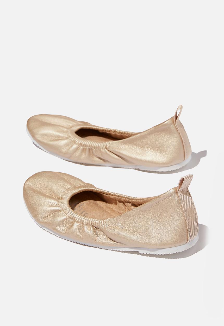 Cotton On - Classic ballet flat - light gold 