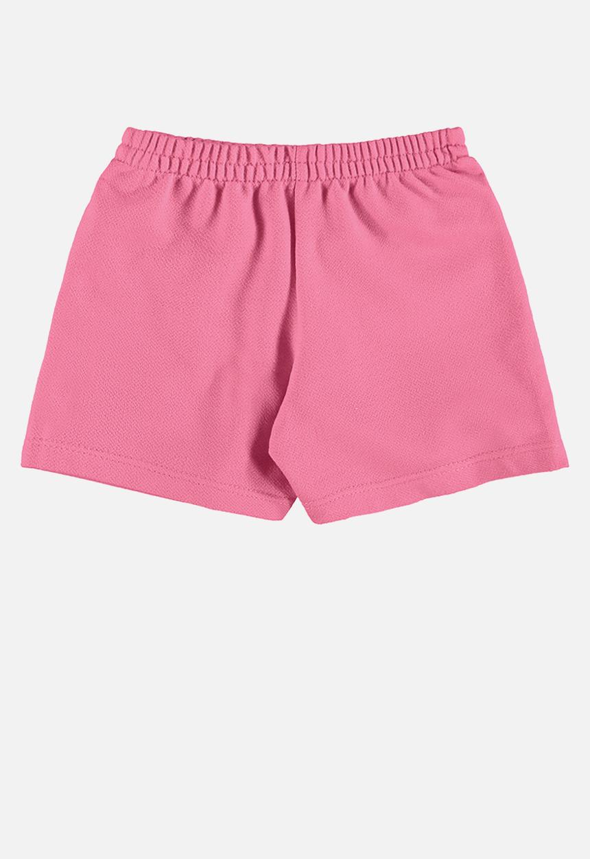 Bee Loop - Blouse and sweatshorts set - grey & pink