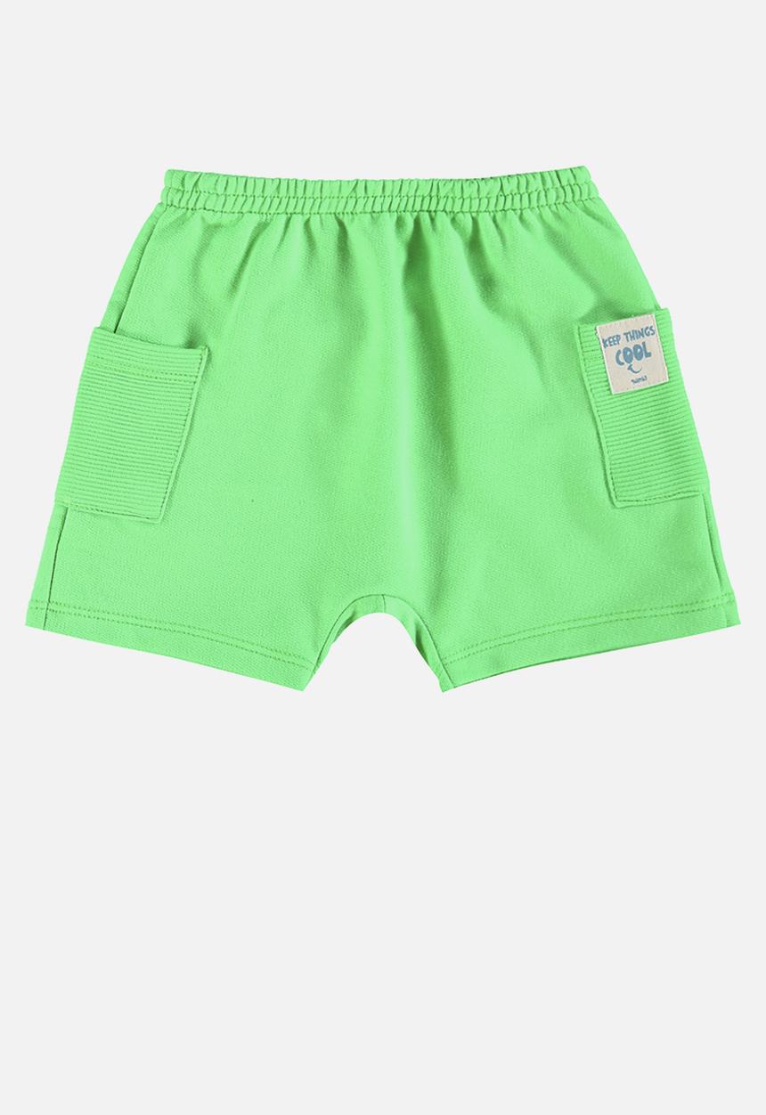 Quimby - Jersey tee and sweat shorts - white