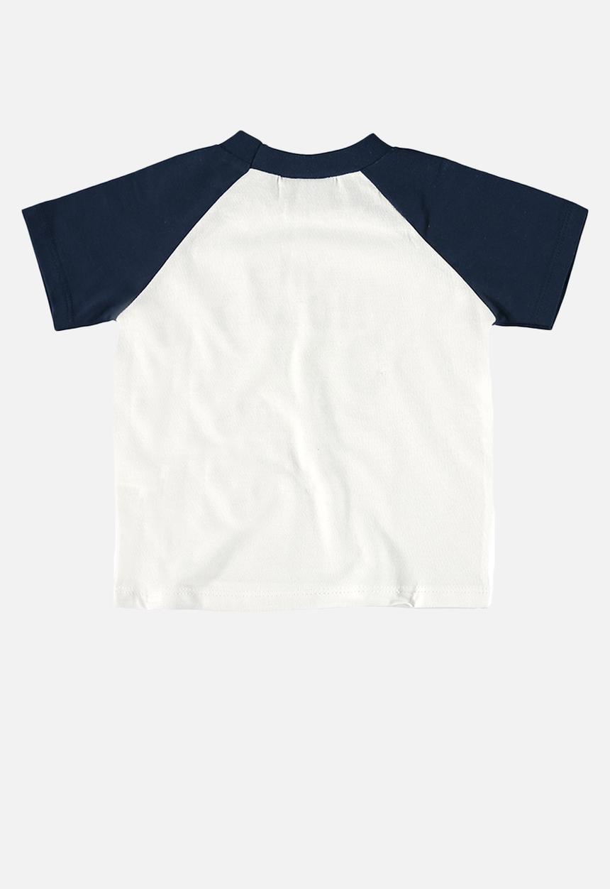 Quimby - Jersey tee and sweat shorts - white