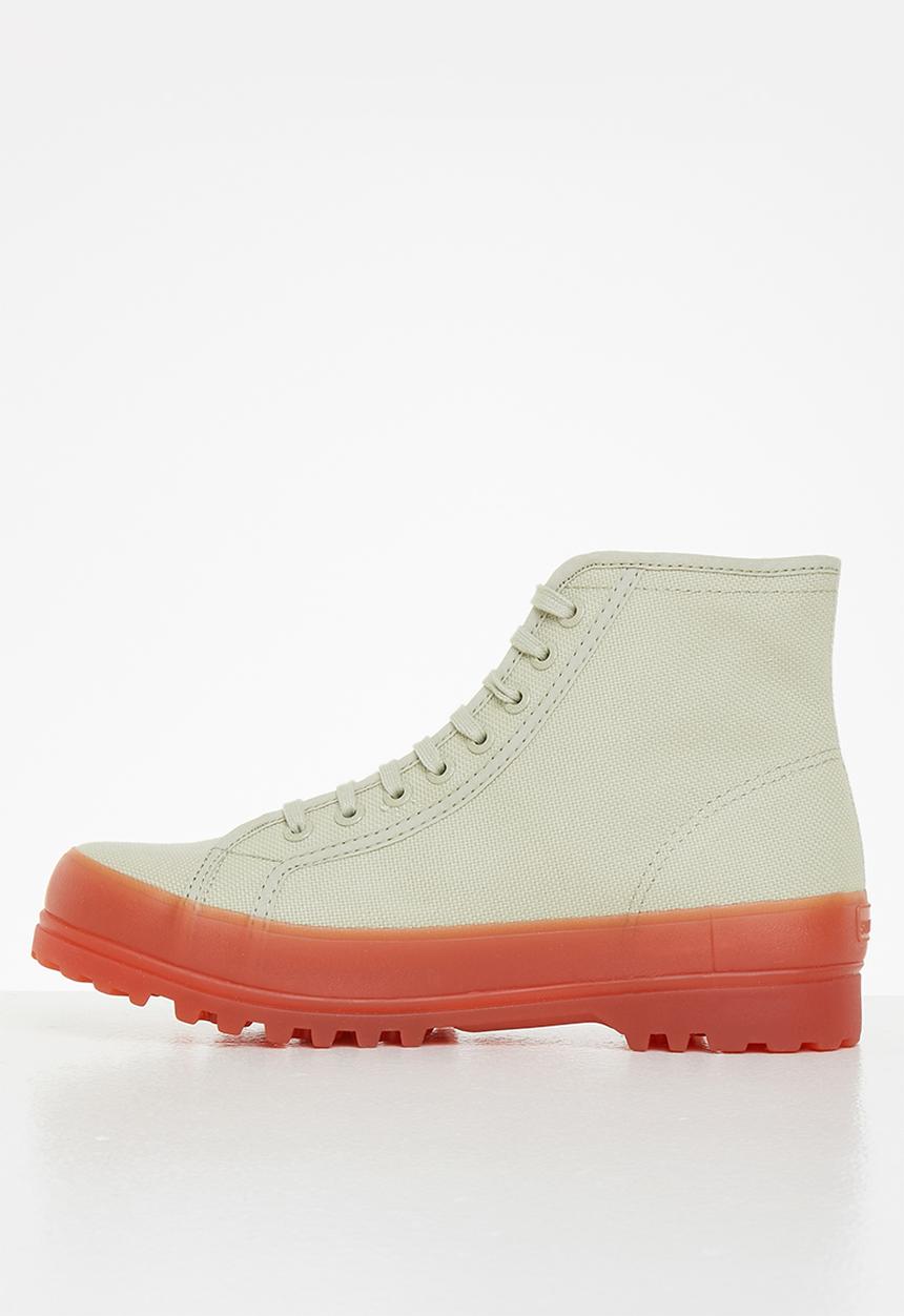 SUPERGA - 2341 Alpina jelly gum - agate grey orange tomato