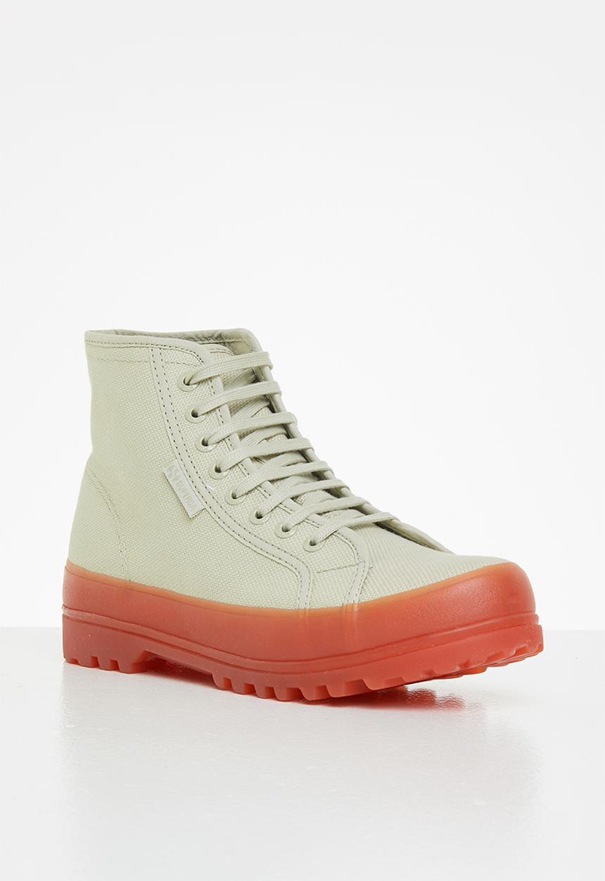 SUPERGA - 2341 Alpina jelly gum - agate grey orange tomato