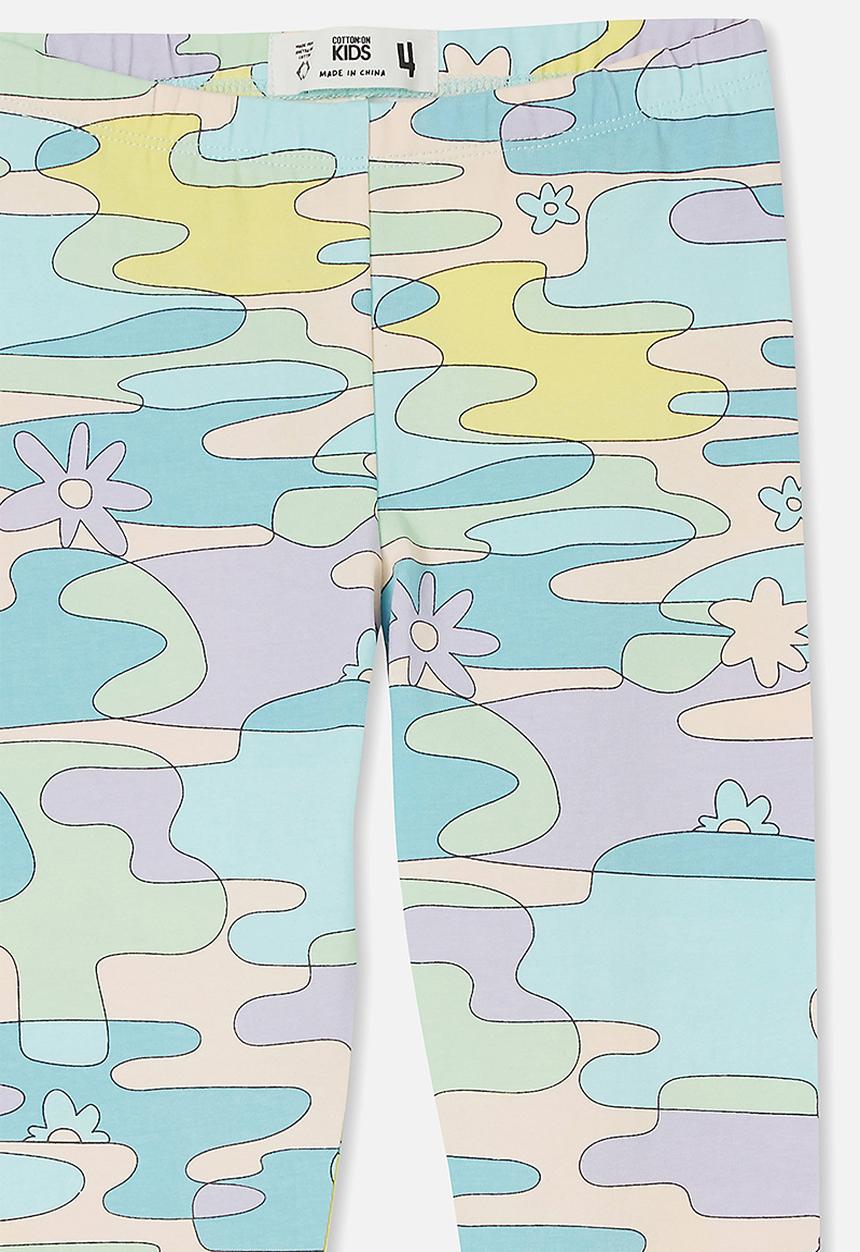 Cotton On - Huggie tights - peach tang/ripples