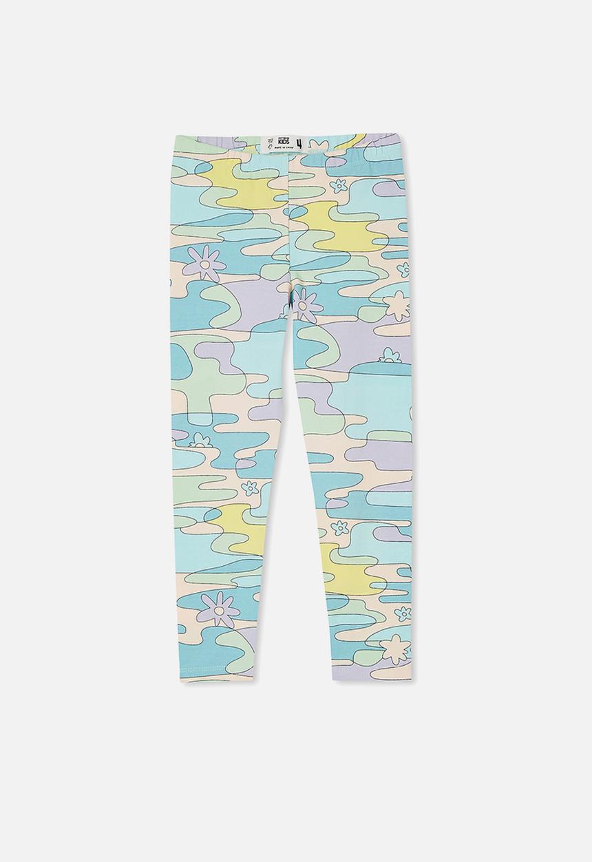Cotton On - Huggie tights - peach tang/ripples