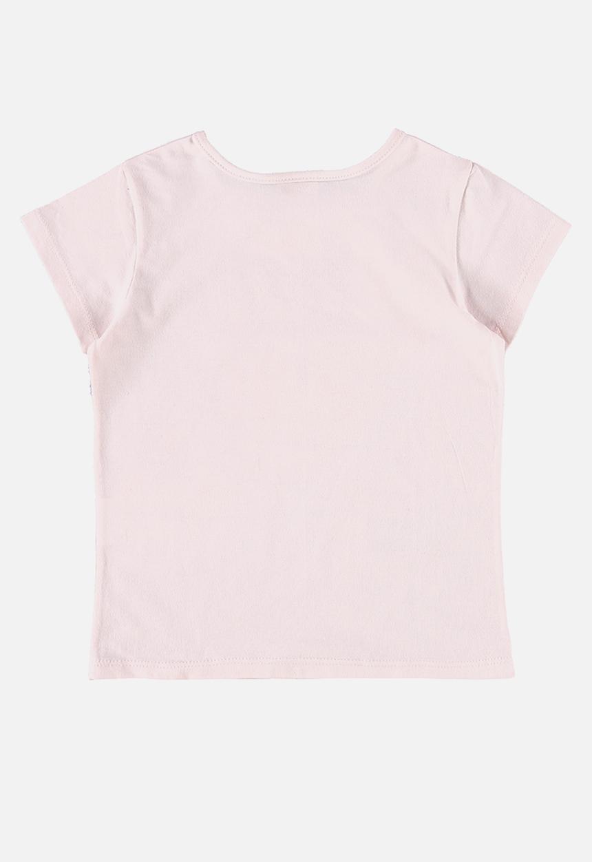 Quimby - Jersey blouse shorts-skirt - light pink
