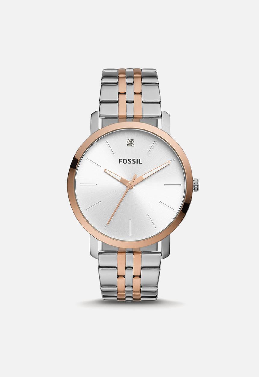 Fossil - Lux luther dress - silver & rose gold