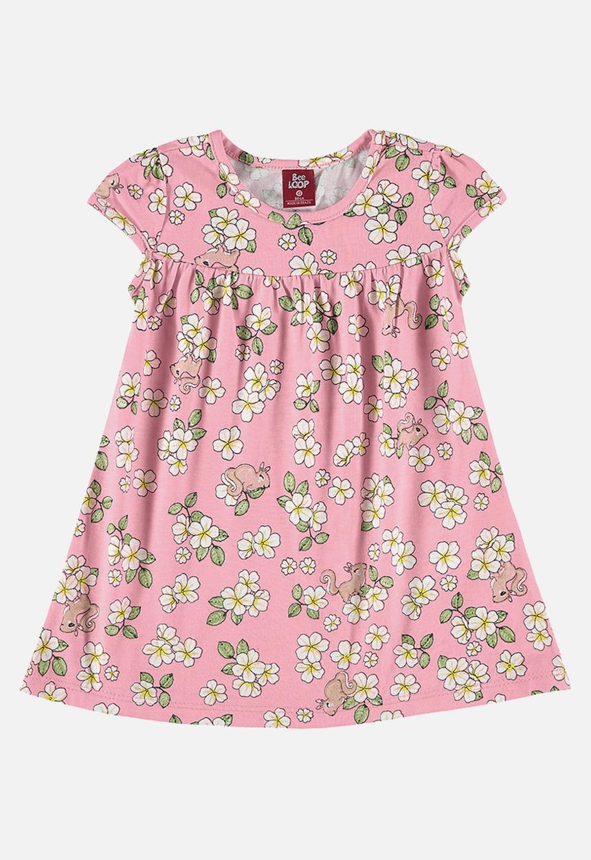 Bee Loop - Jersey dress - pink