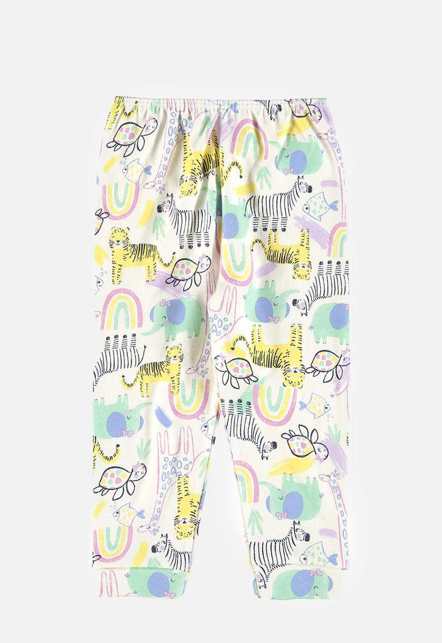 Quimby - Soft jersey cotton pants - off white