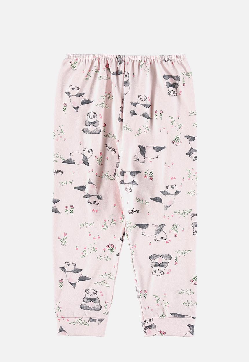 Quimby - Soft jersey cotton pants - light pink