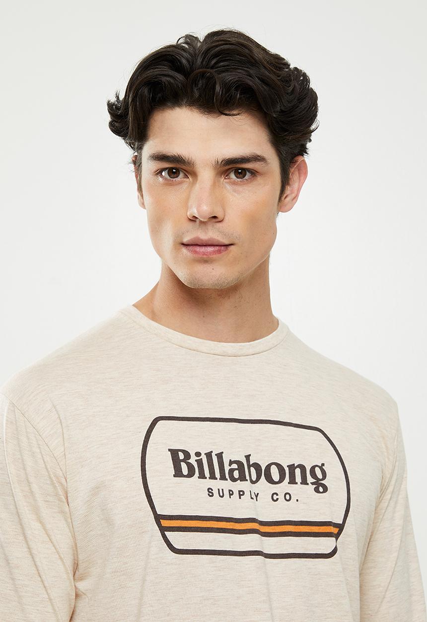 Billabong  - Walled long sleeve tee - chalk