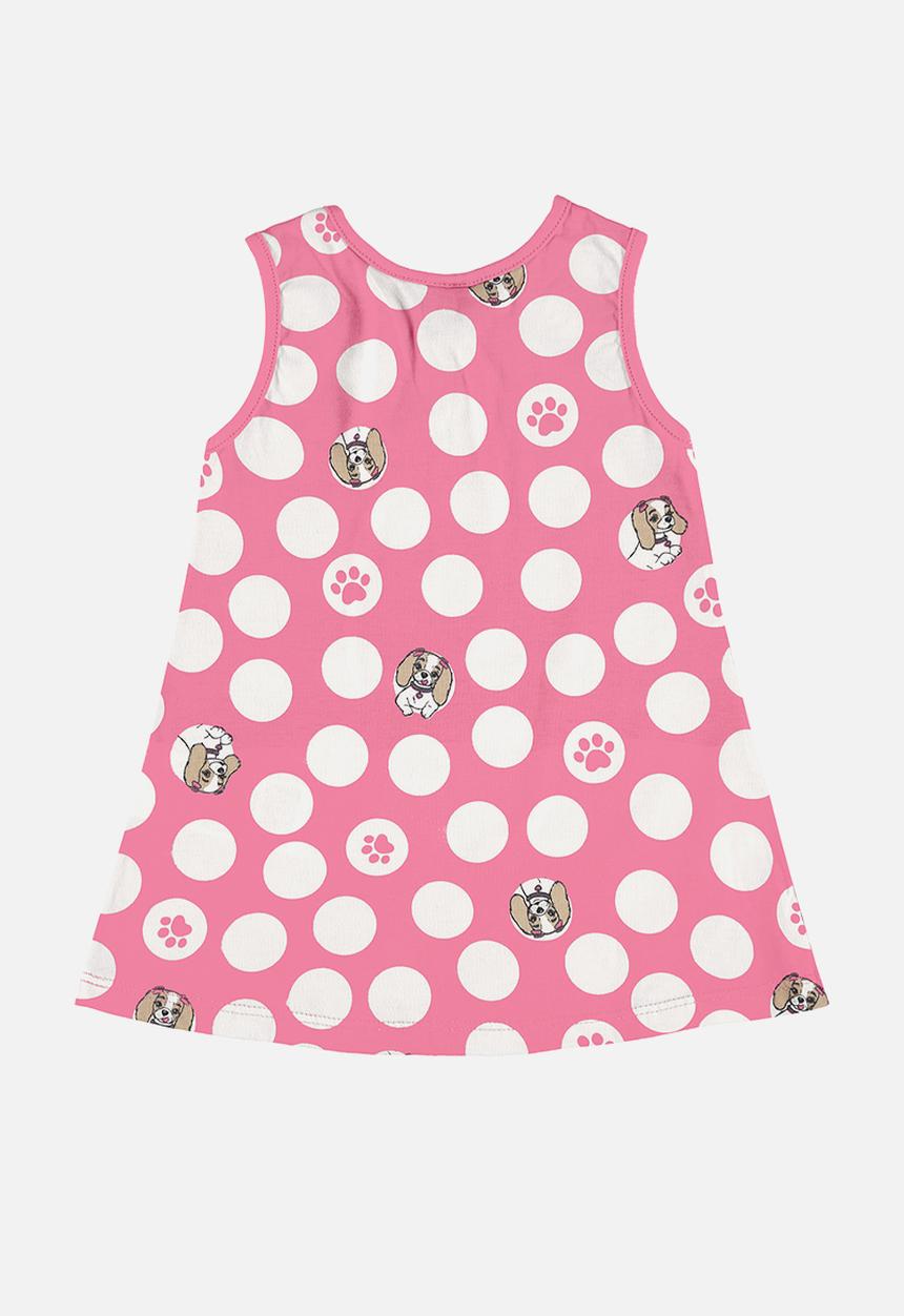 Bee Loop - Single jersey dress - pink