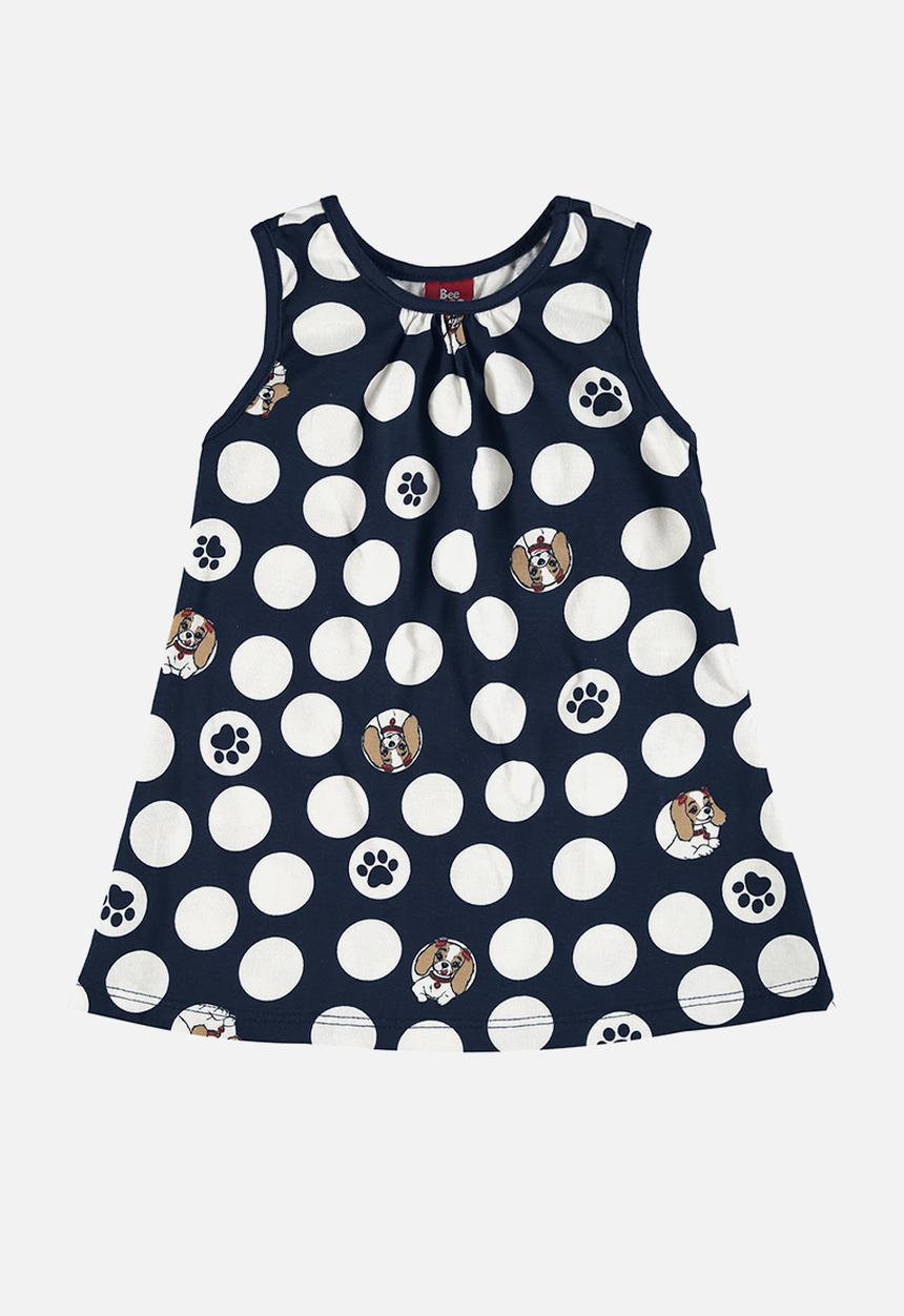 Bee Loop - Single jersey dress - dark blue