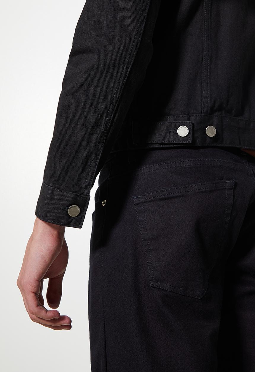 Superbalist - San fran denim trucker - black