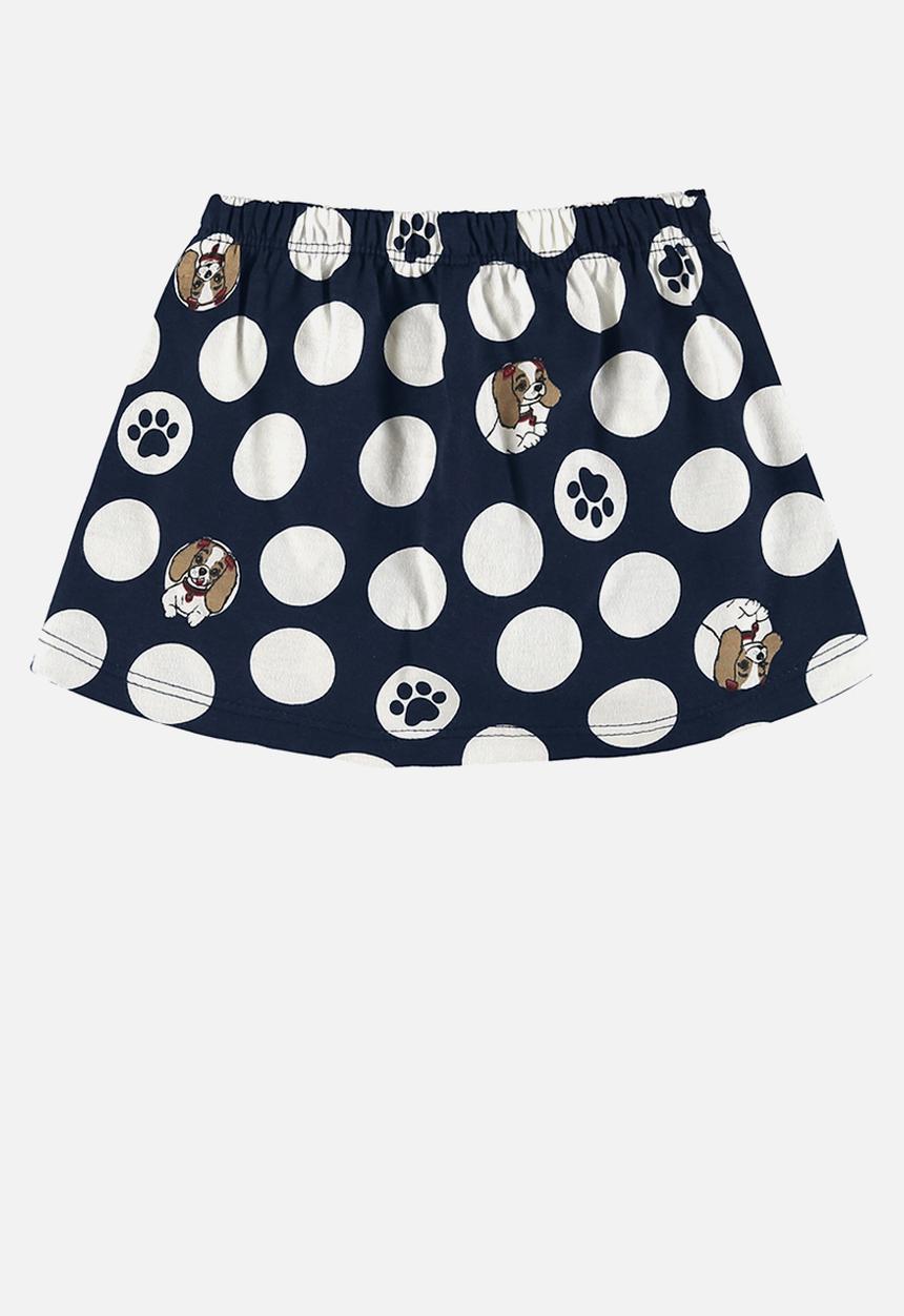 Bee Loop - Blouse and shorts-skirt set - grey & navy